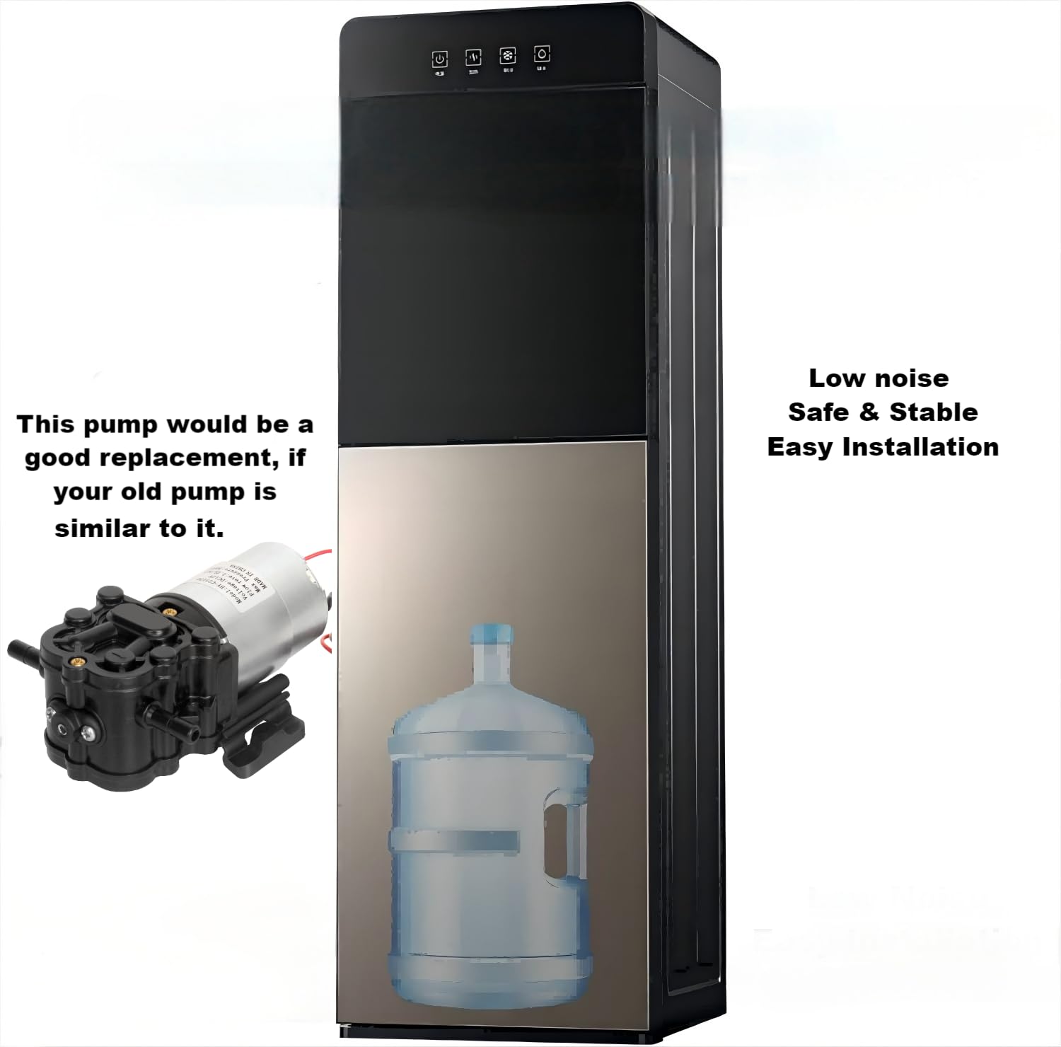 Self-priming function of HuiYu GMB-D-23130 enables above-tank mounting