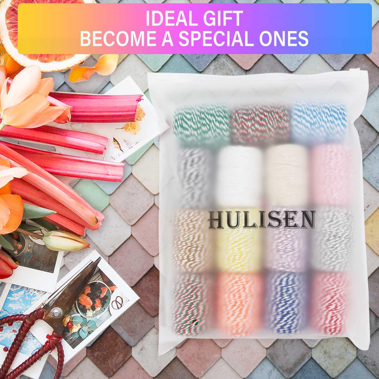 Vibrant color variety for wall hangings and DIY crafts.