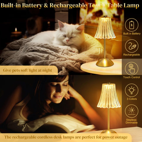 HULKNPE three-color LED modes for cozy to bright ambiance.