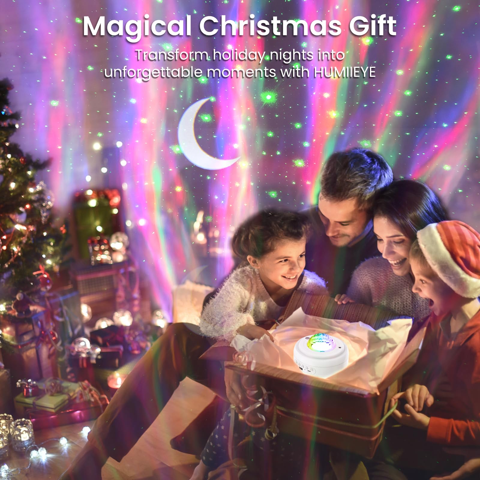 HUMIIEYE Star Projector as a thoughtful gift idea for celebrations