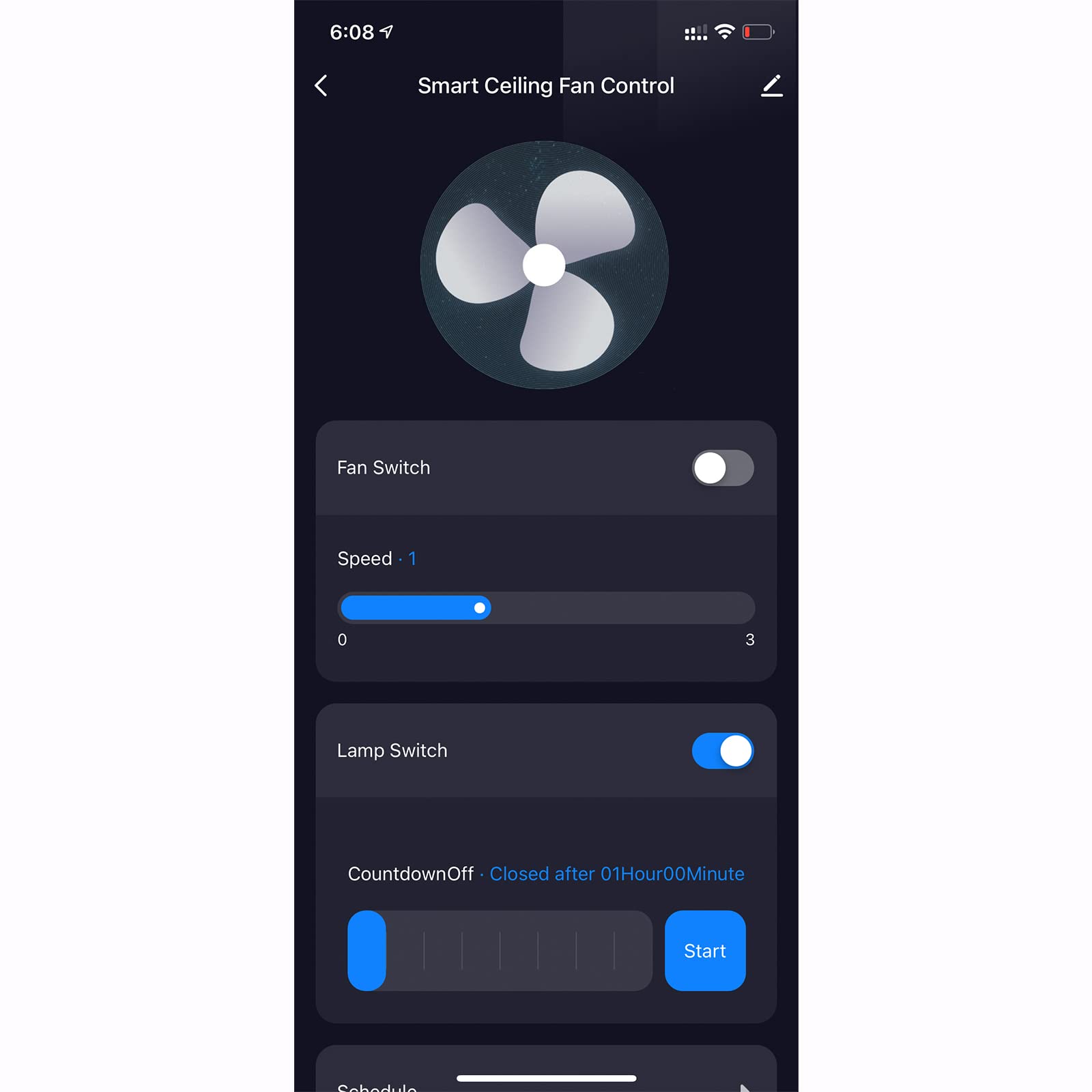 Humpptom real-time status sync with Smart Life app on a smartphone screen