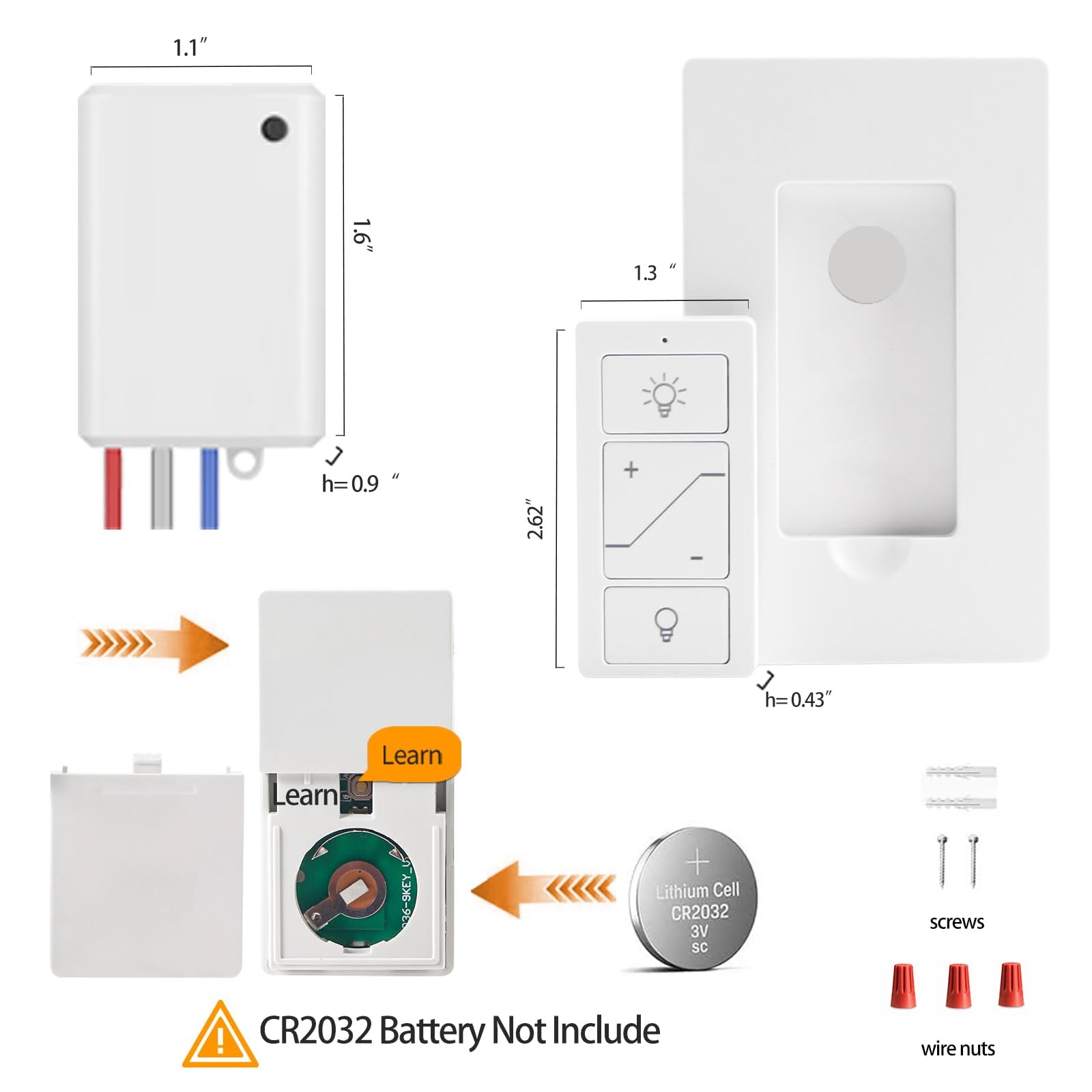 Humpptom scheduling feature lets lights turn on or off automatically.