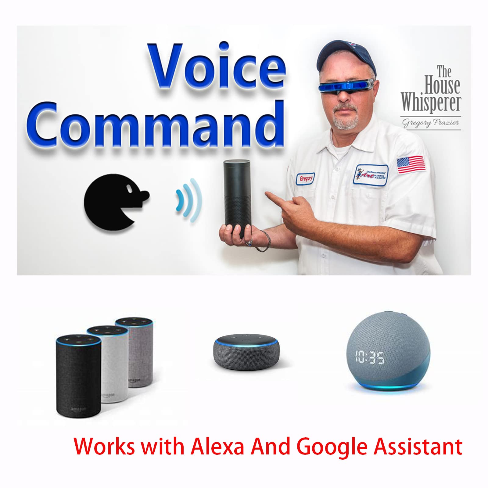 Humpptom wifi voice control setup with Alexa and Google for hands-free operation