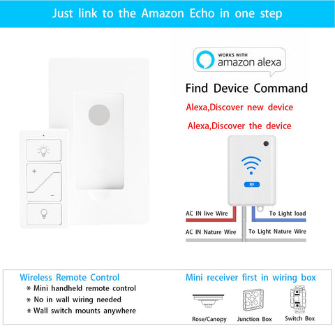 Humpptom Wireless Light Switch neutral wire required clarifies installation
