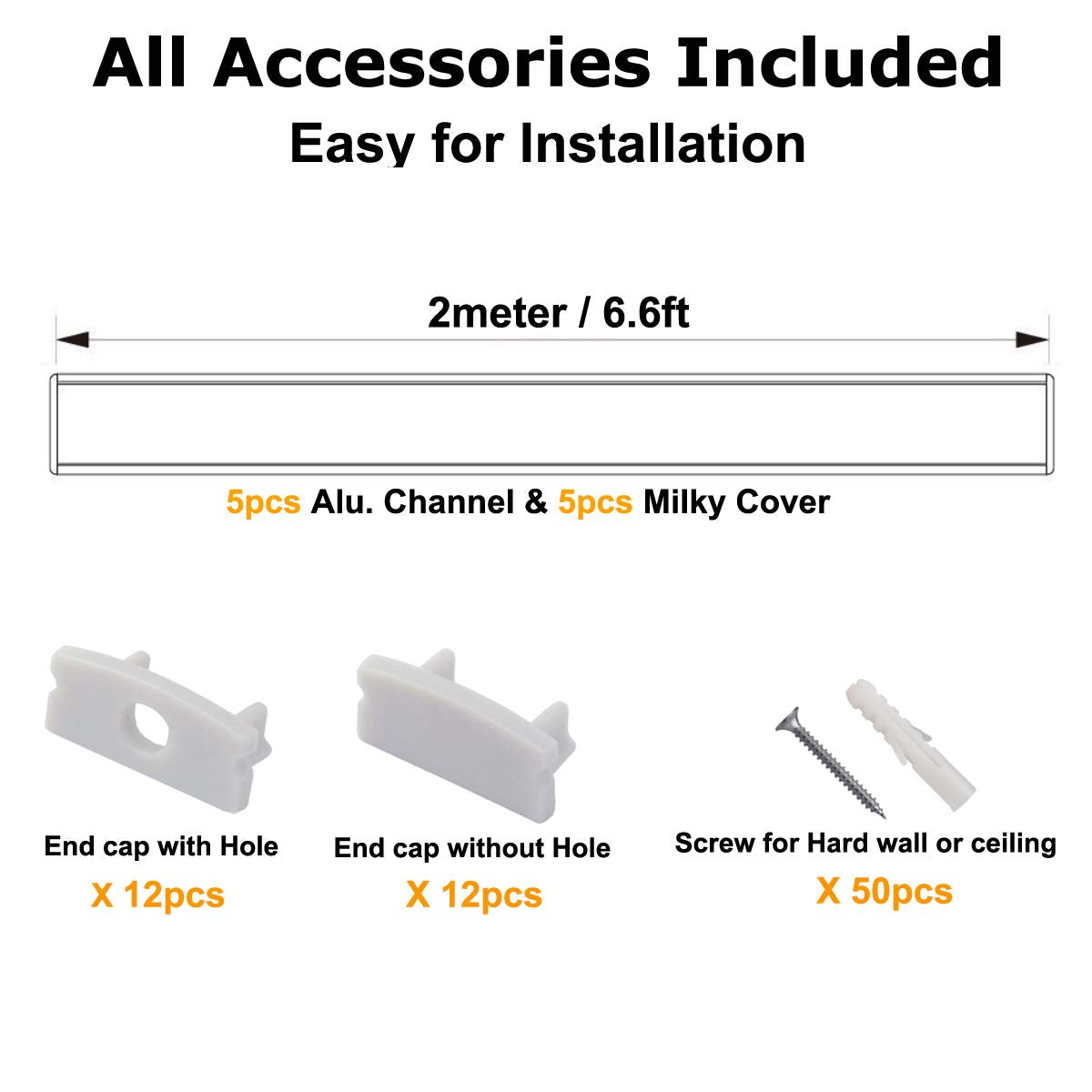 hunhun fits wide LED strips, including Philips Hue