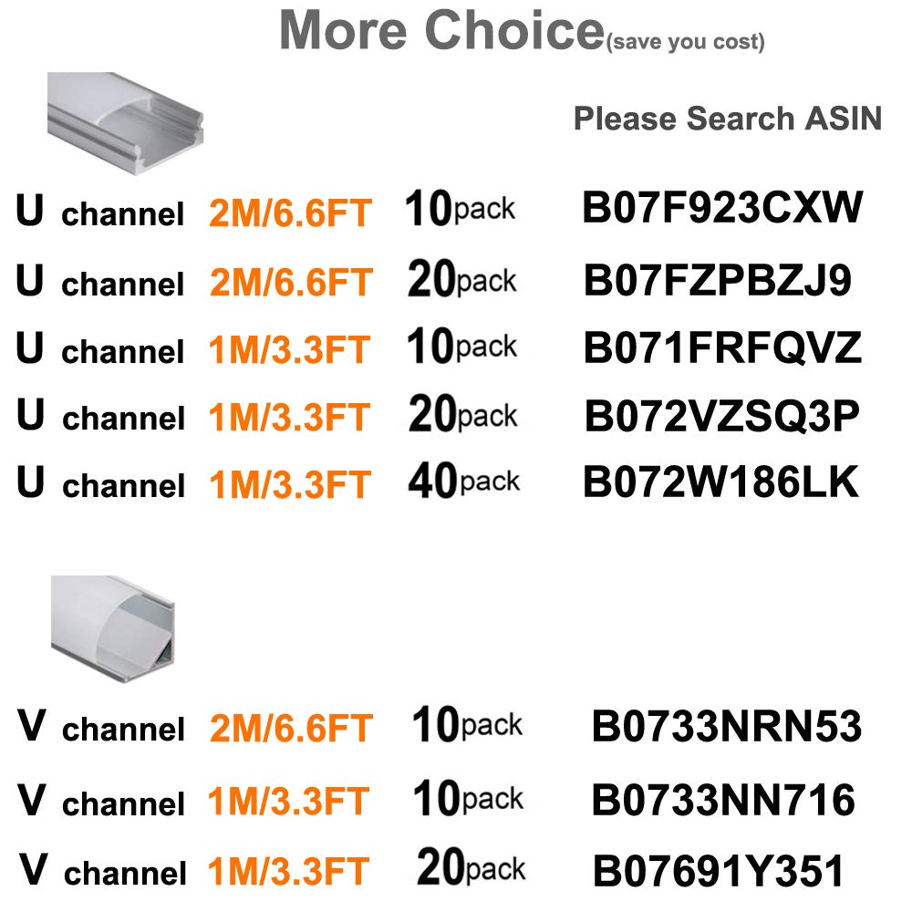 Hunhun channel can be cut to length for a custom fit