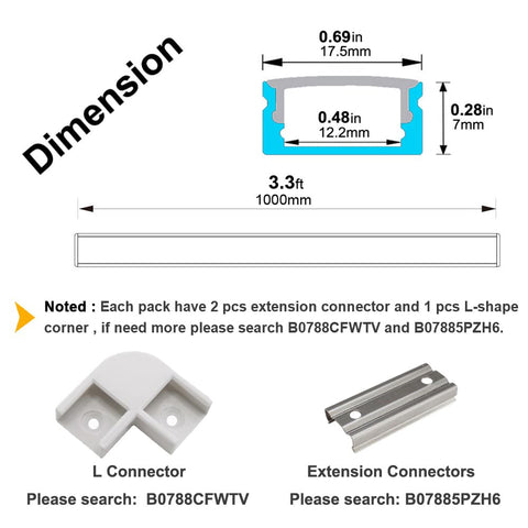Hunhun extension connector links channels for seamless runs