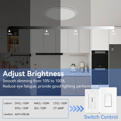 Hunhun ultra-slim 0.95 inch profile blends with modern decor