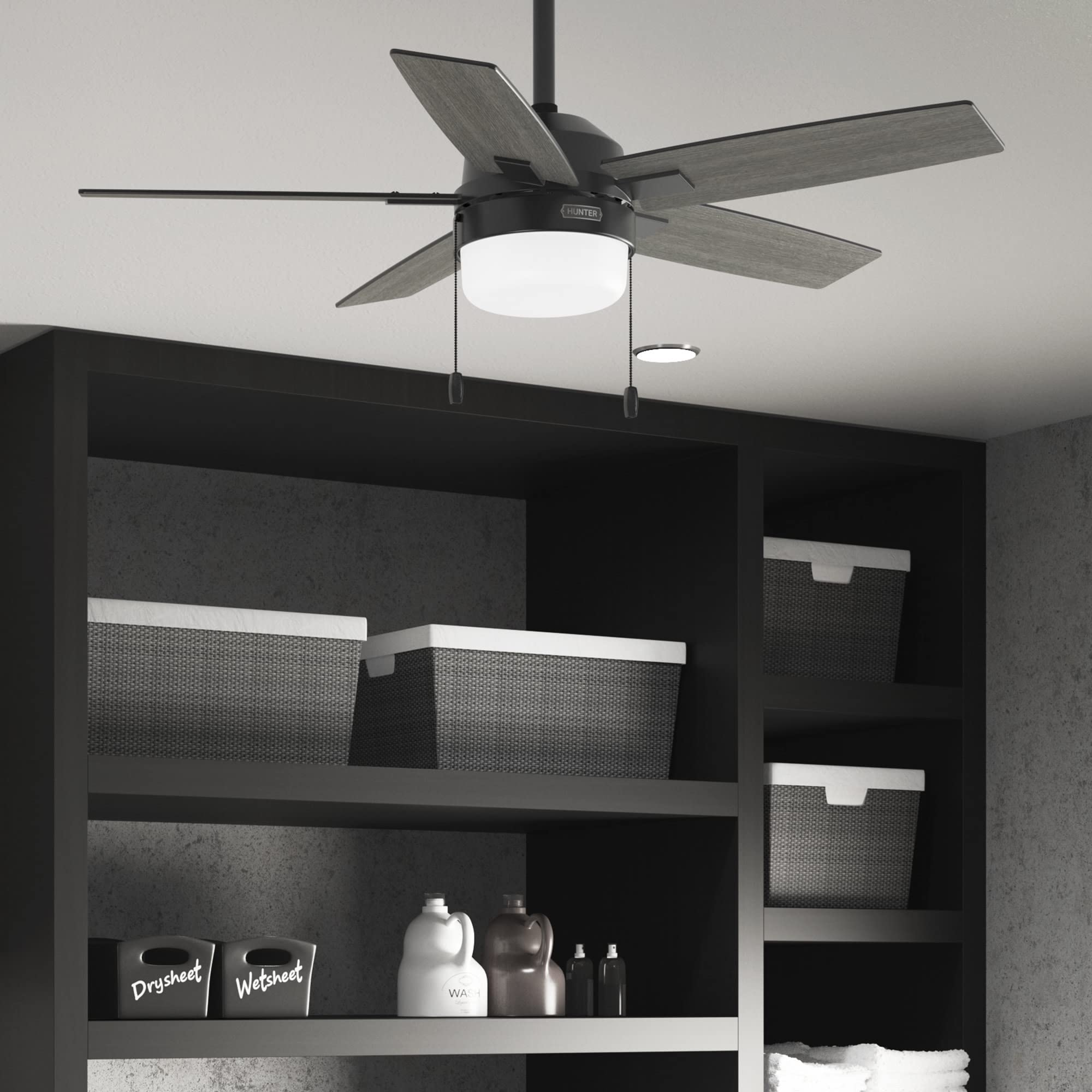 WhisperWind motor ensures quiet operation for undisturbed evenings.