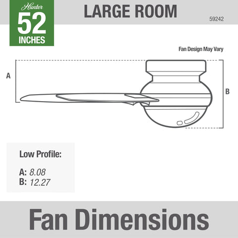 Hunter Dempsey dimmable LED light glow for customizable ambiance