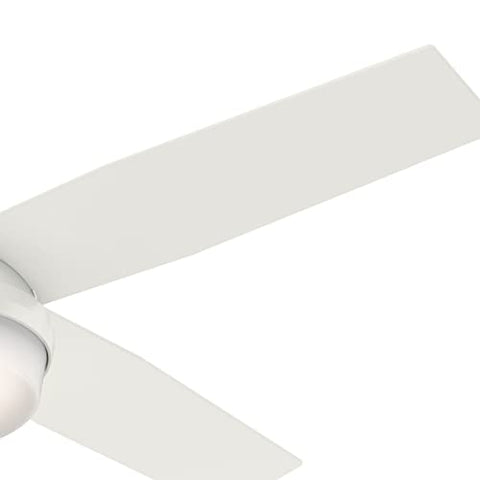 Hunter Dempsey kitchen friendly ceiling fan with integrated light