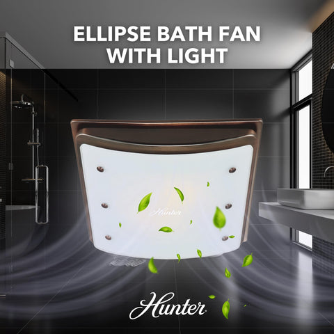 5-year motor warranty and 1-year parts warranty for Hunter Ellipse.