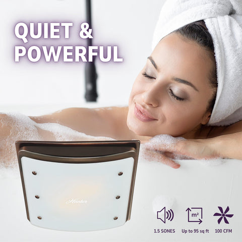 Covers spaces up to 95 square feet for effective air circulation.