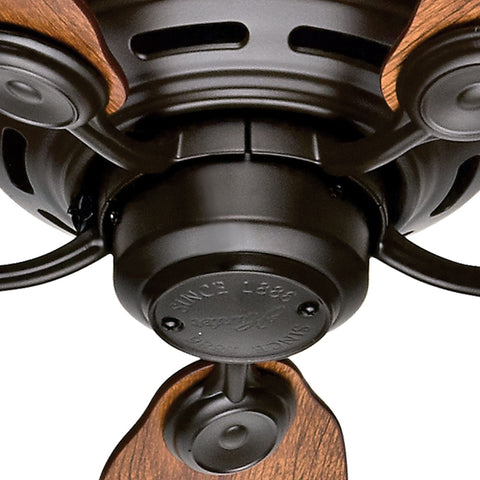 Hunter five-blade configuration ideal for balanced airflow in any room.