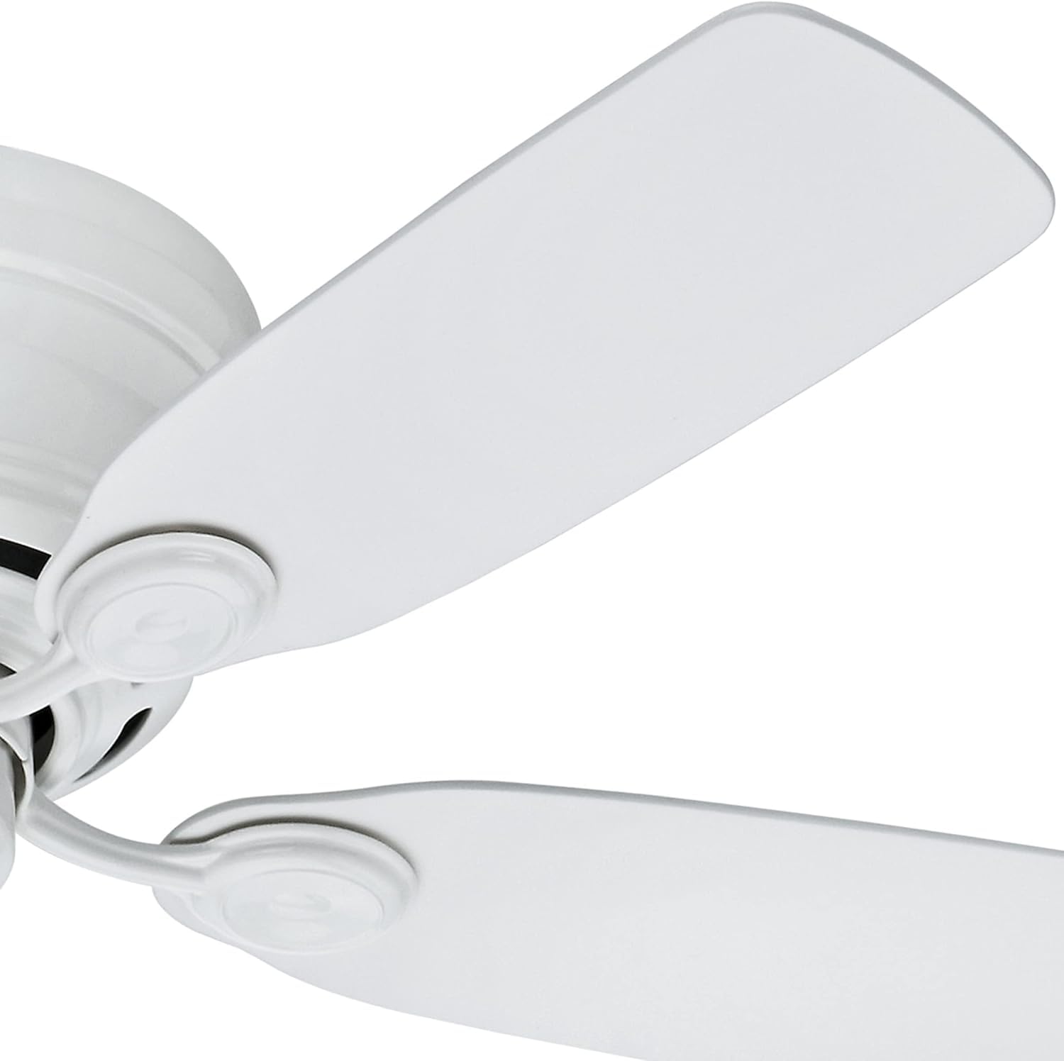 Hunter Low Profile IV 51059 kitchen area option with efficient airflow.