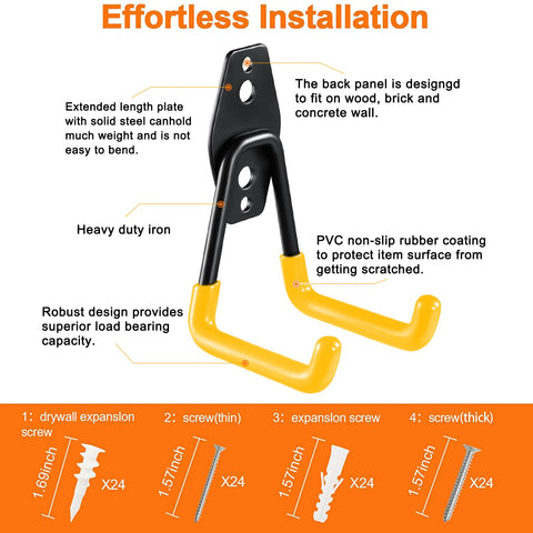 HUPBIPY 12-pack set offers varied sizes for different tools and gear.