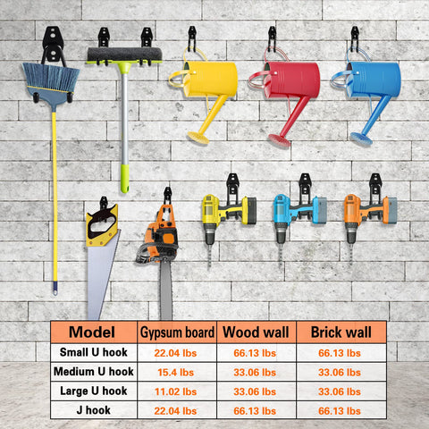 HUPBIPY versatile wall storage for sheds, basements, garages, and workshops.