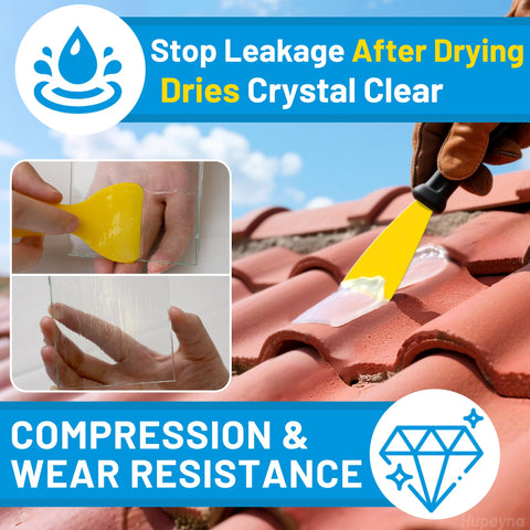 Hupeyna sealant paste covers 32-54 sq ft per kg for large area repairs.