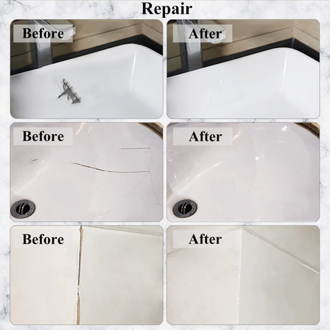 Hupeyna repair kit with multiple color options for tub, tile, and shower.