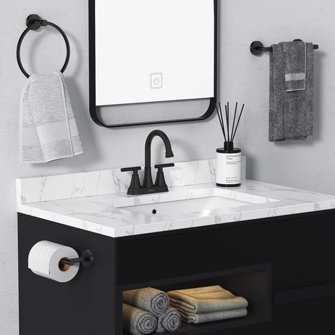 Hurran high-arc swivel spout image offering tall clearance for large sinks
