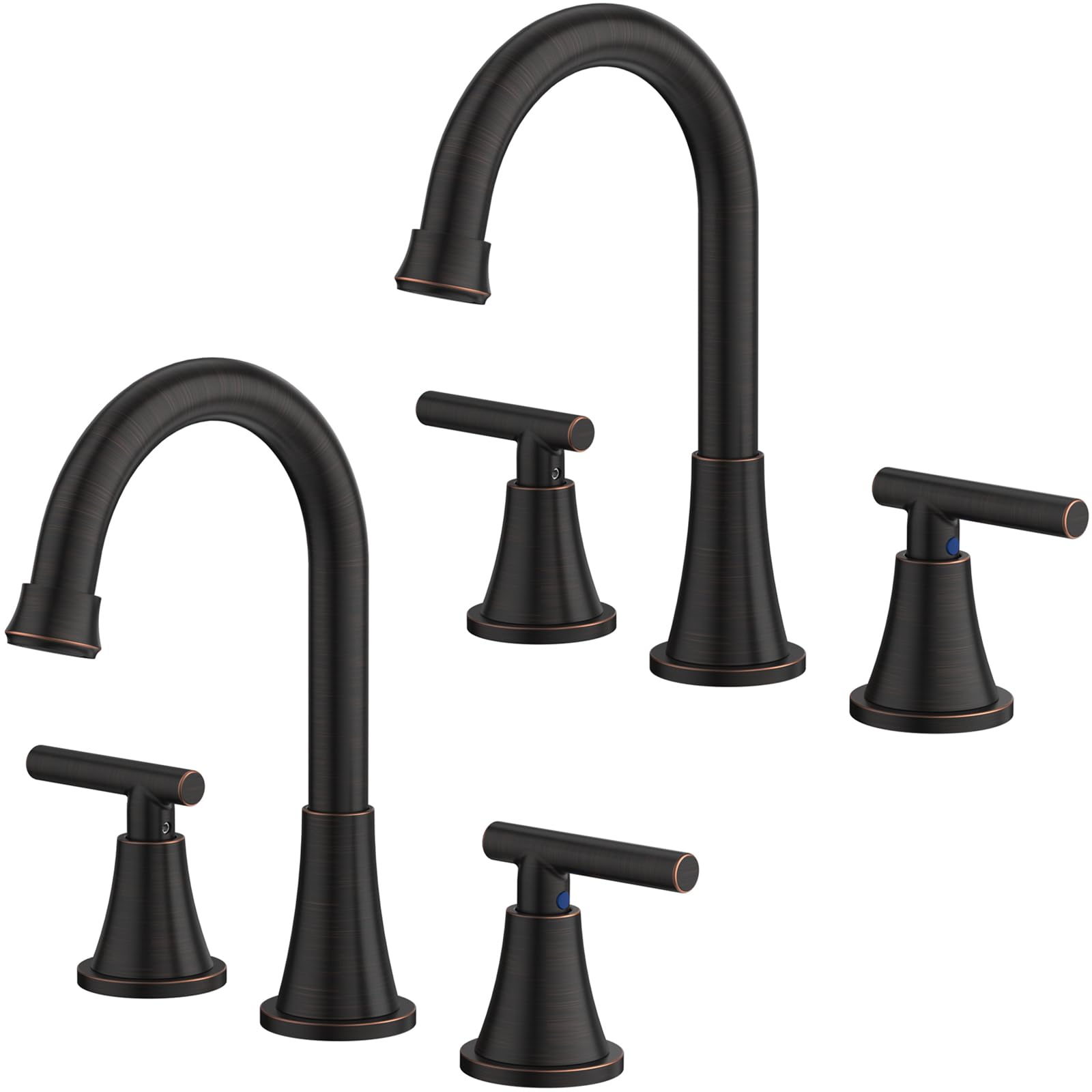 Hurran oil rubbed bronze faucet close-up shows durable finish and refined details