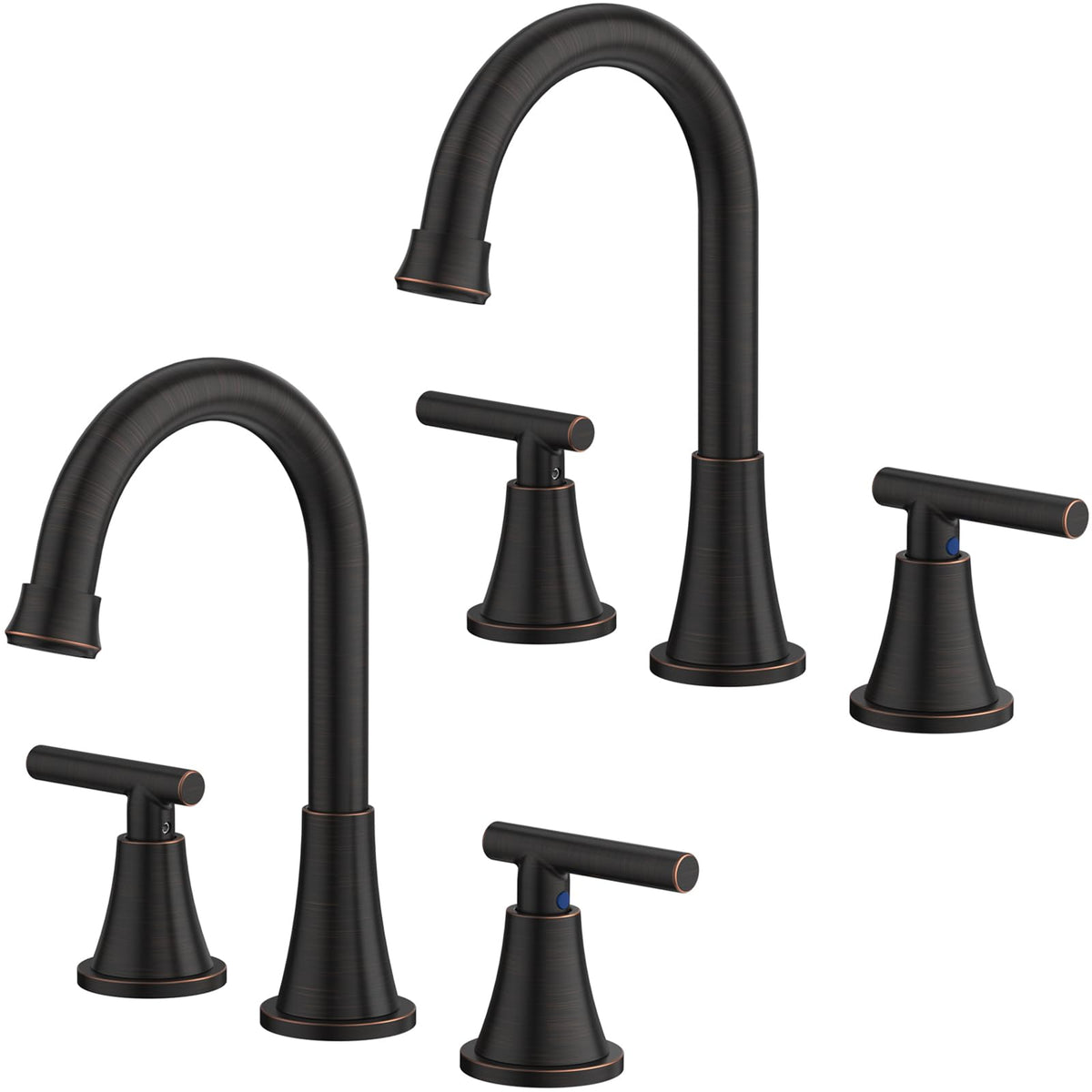 Hurran oil rubbed bronze faucet close-up shows durable finish and refined details