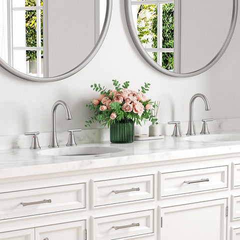 Hurran faucet suited for RVs and compact vanities.