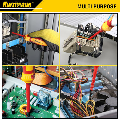 HURRICANE 1000V ergonomic grip design for comfortable handling