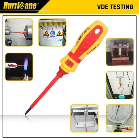 HURRICANE 1000V removable handle with interchangeable blades
