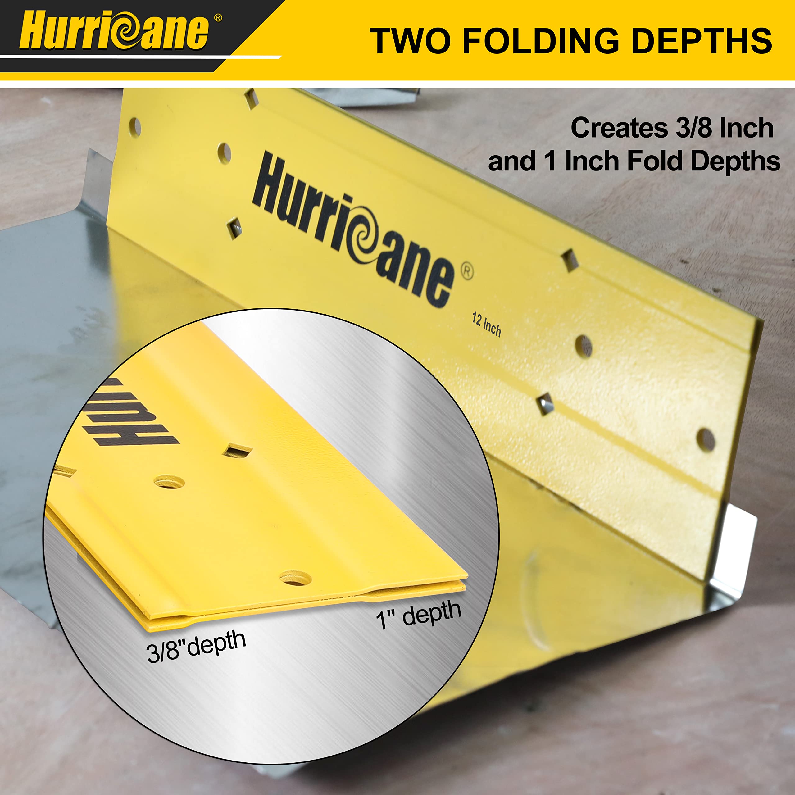 HURRICANE 12inch folding tool powder-coated finish resists rust