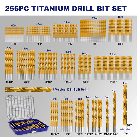 HURRICANE wood drilling with titanium twist bits for clean, centered holes.