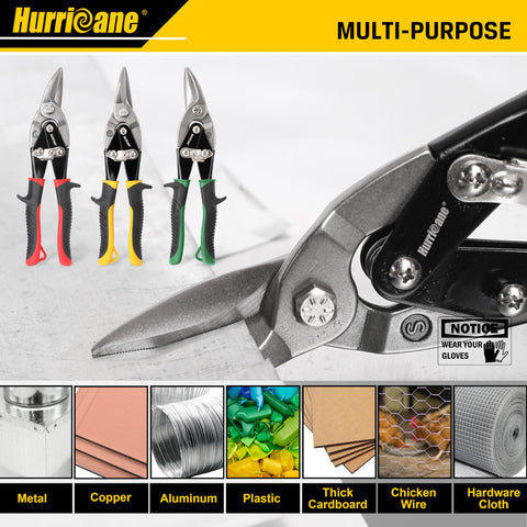 Hurricane 20-gauge capacity for steel and 22-gauge stainless suitability