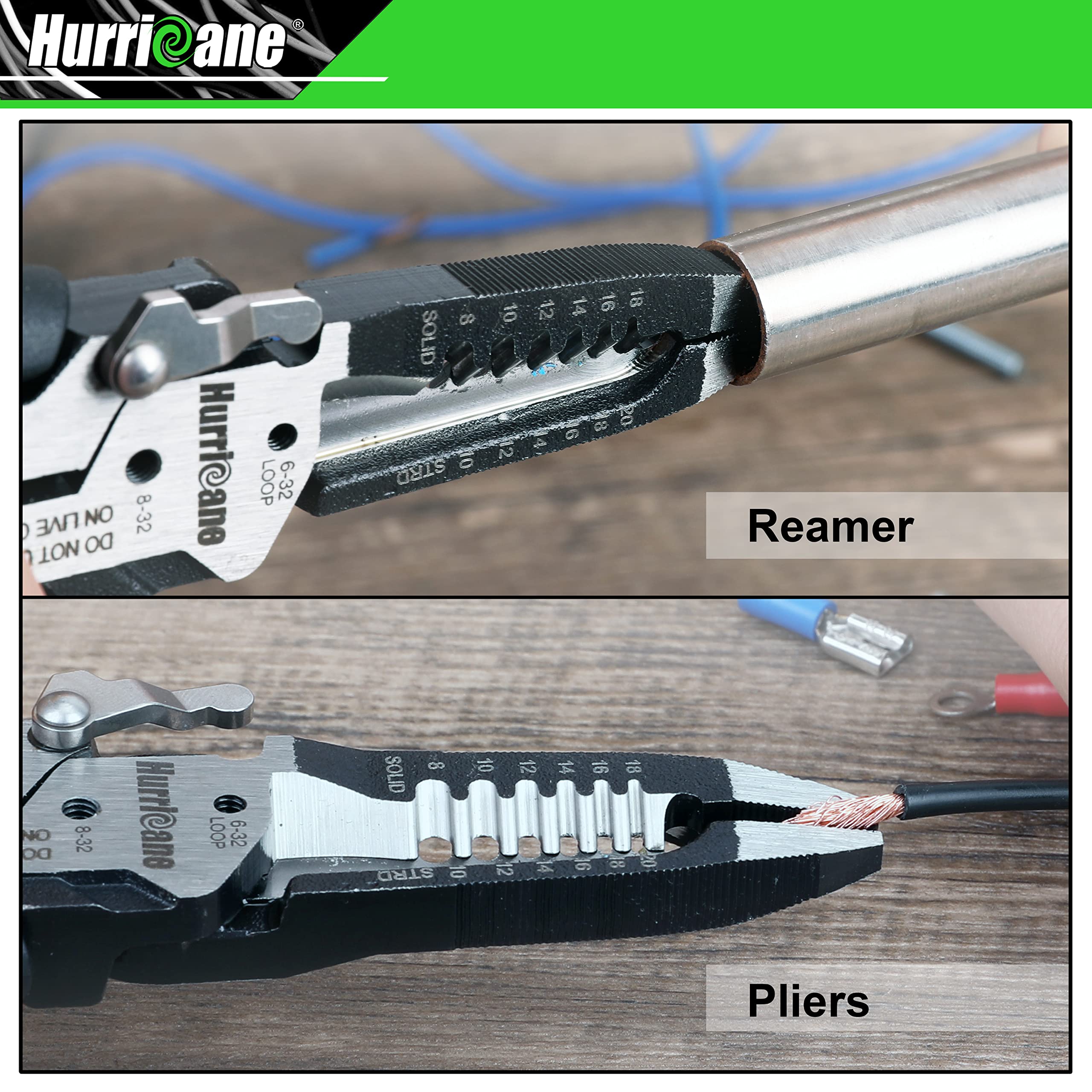 Hurricane 6-in-1 spring-loaded mechanism supports quick use