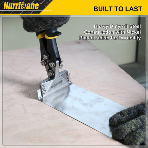 HURRICANE compact sheet metal tool ideal for HVAC and small projects