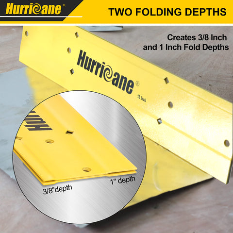 hurricane hvac seams formation tool enables clean seams and hems