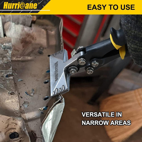HURRICANE polished jaws with depth marks enable quick, accurate bends