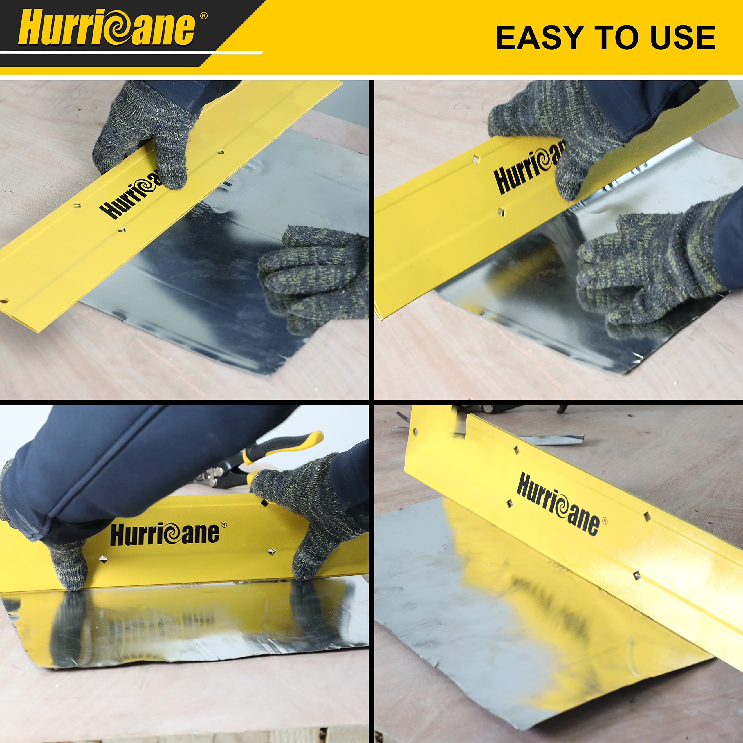 HURRICANE powder-coated finish protects against corrosion in HVAC environments