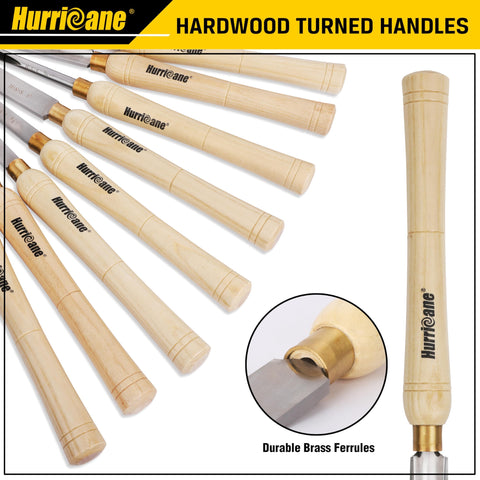 HURRICANE round nose scraper 5/8 inch for controlled texture and finishes.