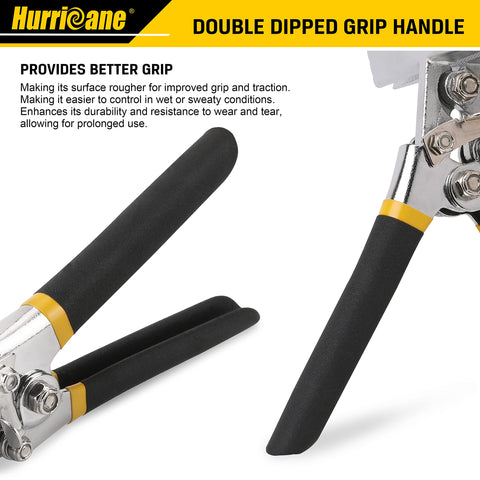 Hurricane safety lock and hanging hole for safe storage