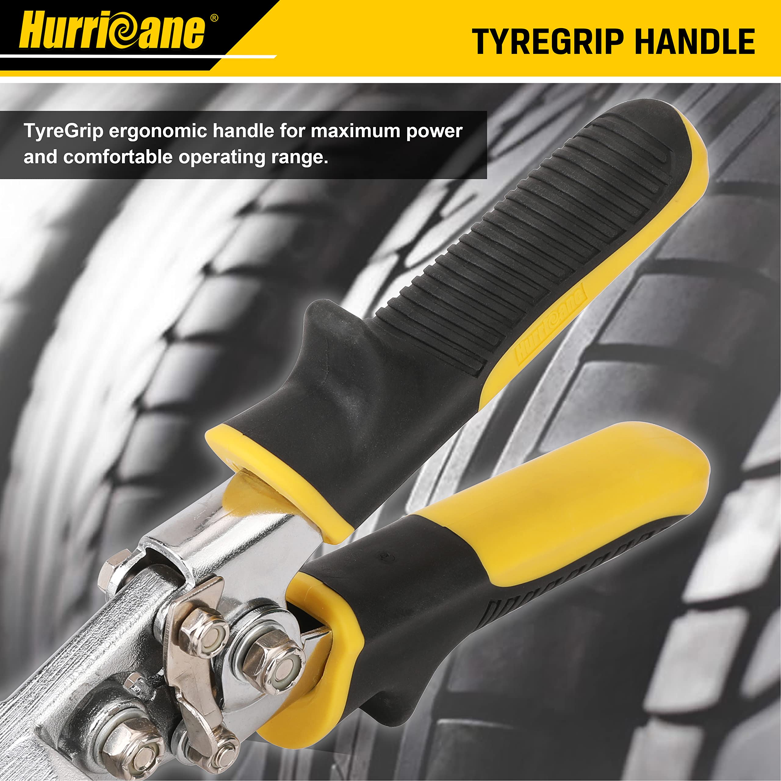 HURRICANE 6-inch seamer with precision jaws for accurate measurements on panels.
