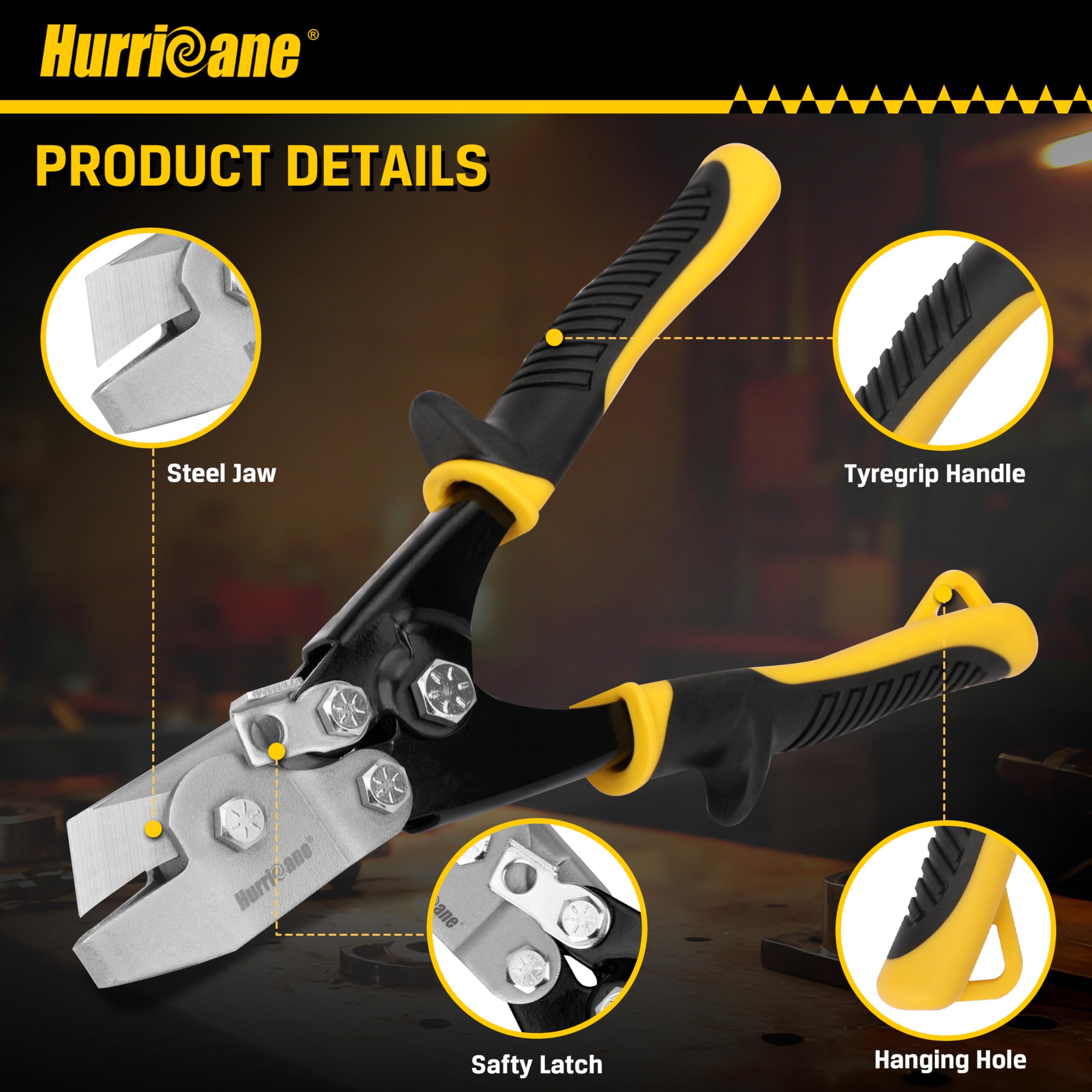 Hurricane v-notch notcher in action delivering clean cuts on metal