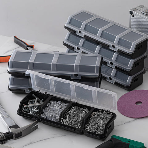 Hushee compact small-parts box fits beads, buttons, and other tiny items accessibly.