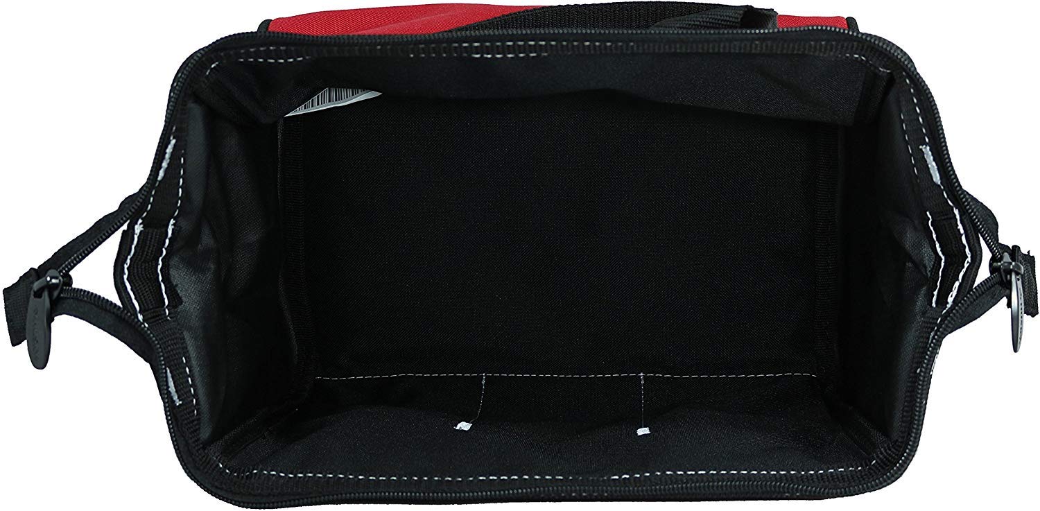Husky 12in contractor bag handles with cross stitching for durability