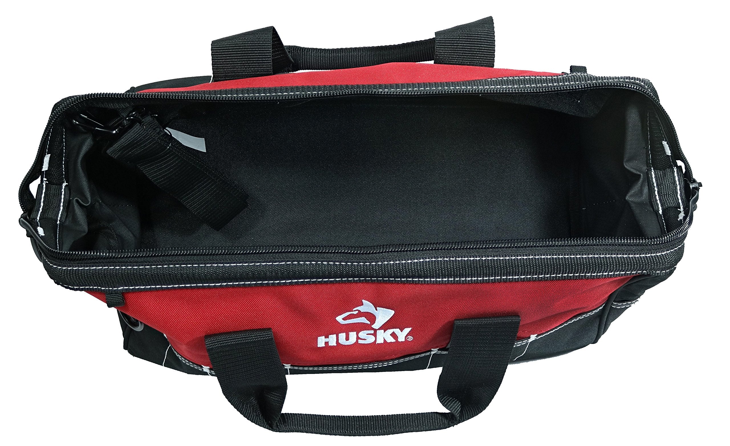 Husky 82003N11 water-resistant fabric protects contents on site