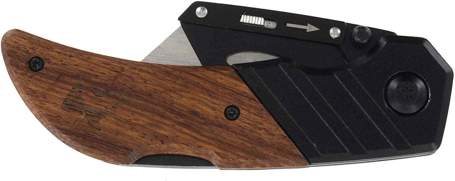 Husky 97211 side clip keeps knife ready at your belt.