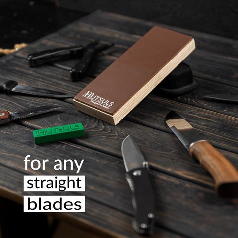 Hutsuls strop used on chisels and plane irons for final polish.