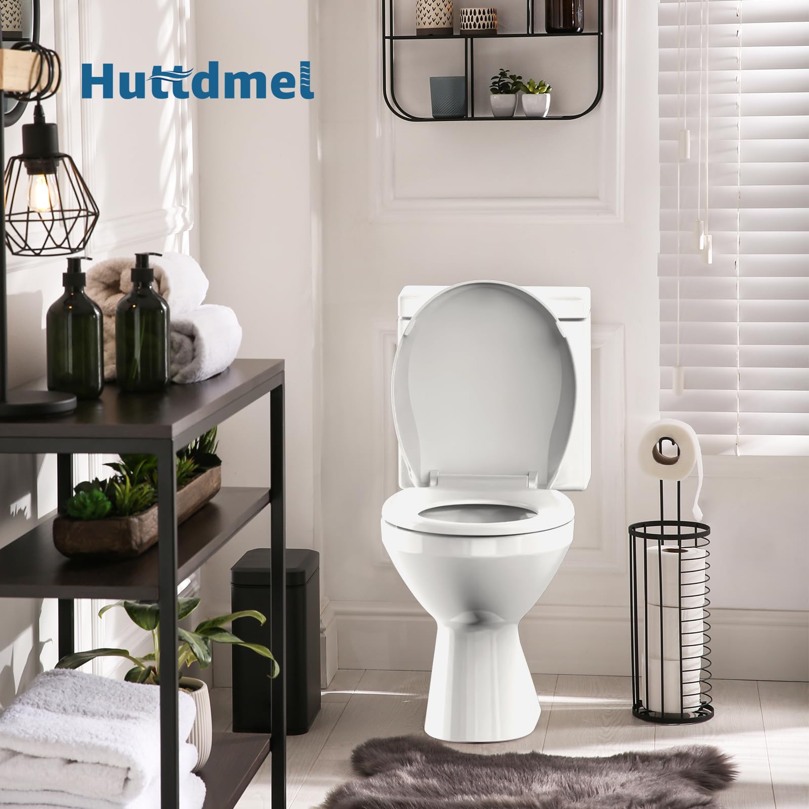 Huttdmel easy installation with included accessories simplifies setup