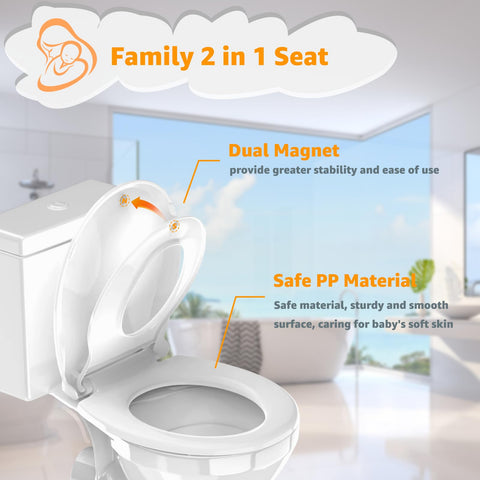 Huttdmel magnetic-absorption bottom keeps the seat aligned and easy to store.