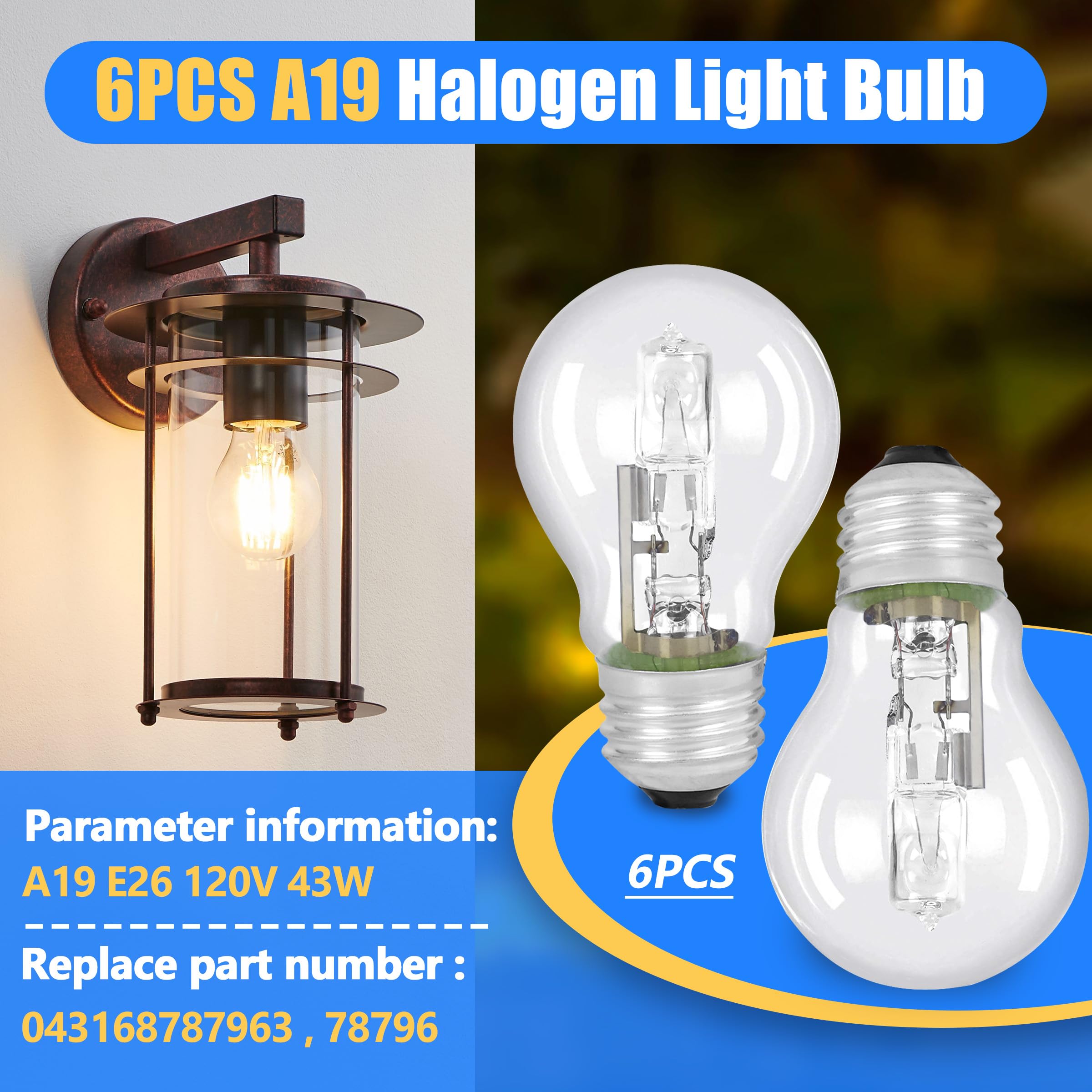 HUTUDAN bulbs with an E26 base fit table lamps and fixtures.