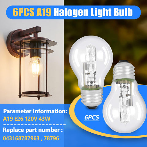 HUTUDAN bulbs with an E26 base fit table lamps and fixtures.